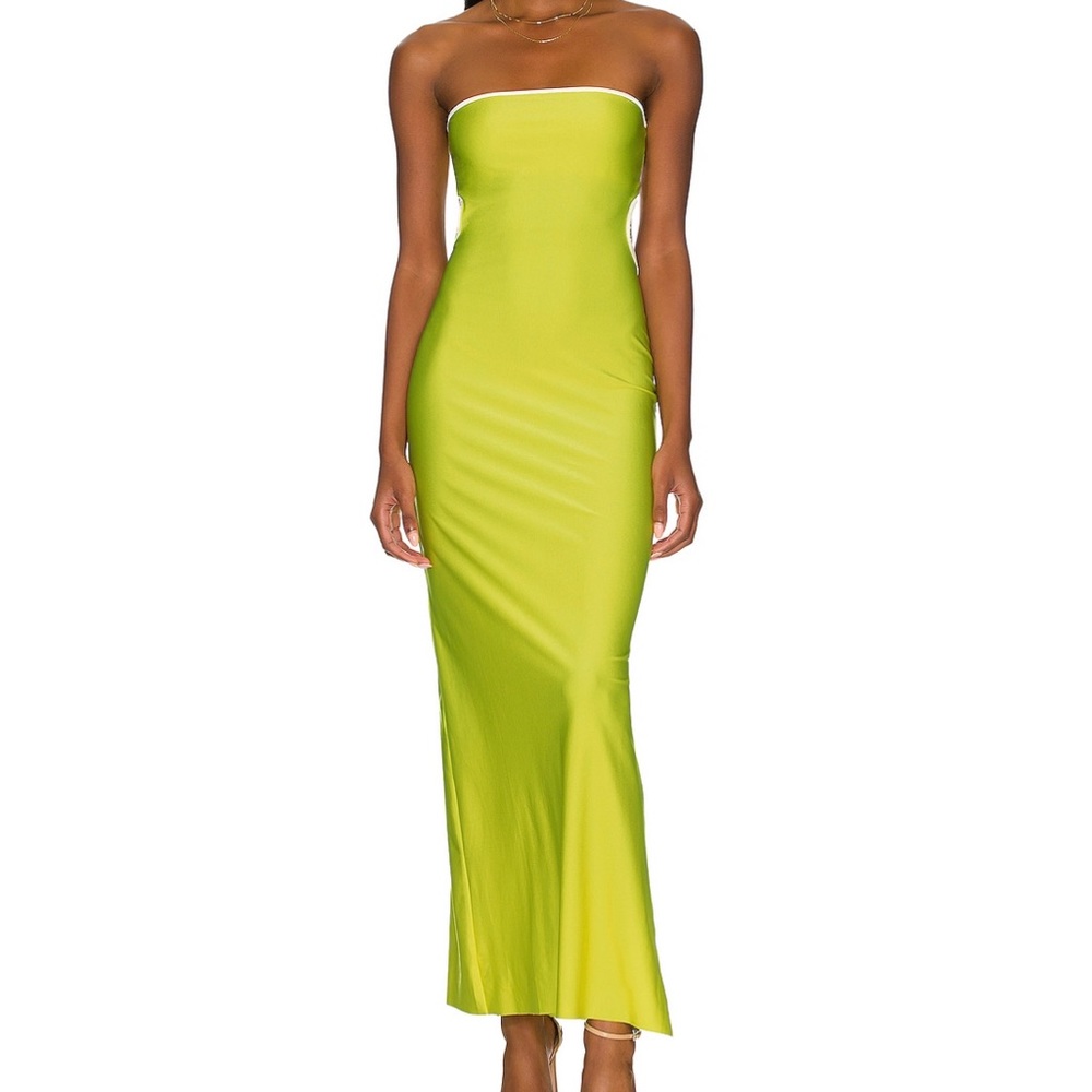 Mambo dress in pistachio by Baobab Collection